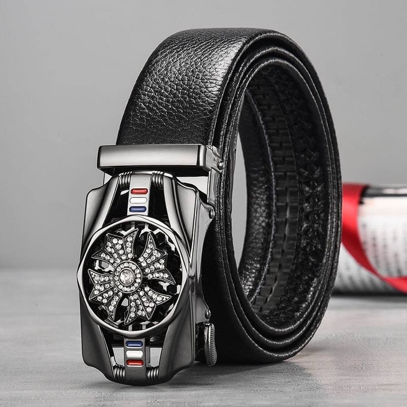 JDL - Black PU Men's Casual Belt ( Pack of 1 ) JDL - Black PU Men's Casual Belt ( Pack of 1 )
