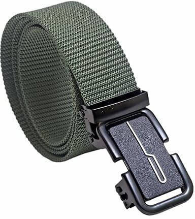 JDL - Green Nylon Men's Casual Belt ( Pack of 1 )     			JDL - Green Nylon Men's Casual Belt ( Pack of 1 )