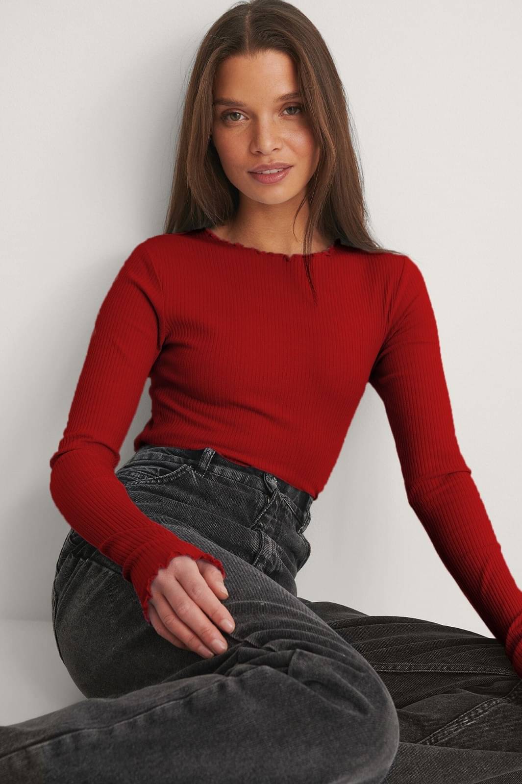 Redamancii Women's Cotton Blend Regular Top ( Maroon ) Redamancii Women's Cotton Blend Regular Top ( Maroon )