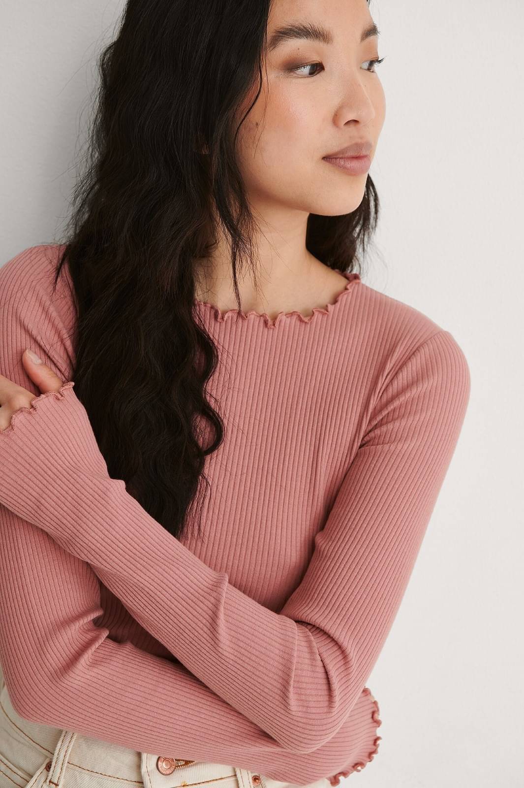 Redamancii Women's Cotton Blend Regular Top ( Pink ) Redamancii Women's Cotton Blend Regular Top ( Pink )