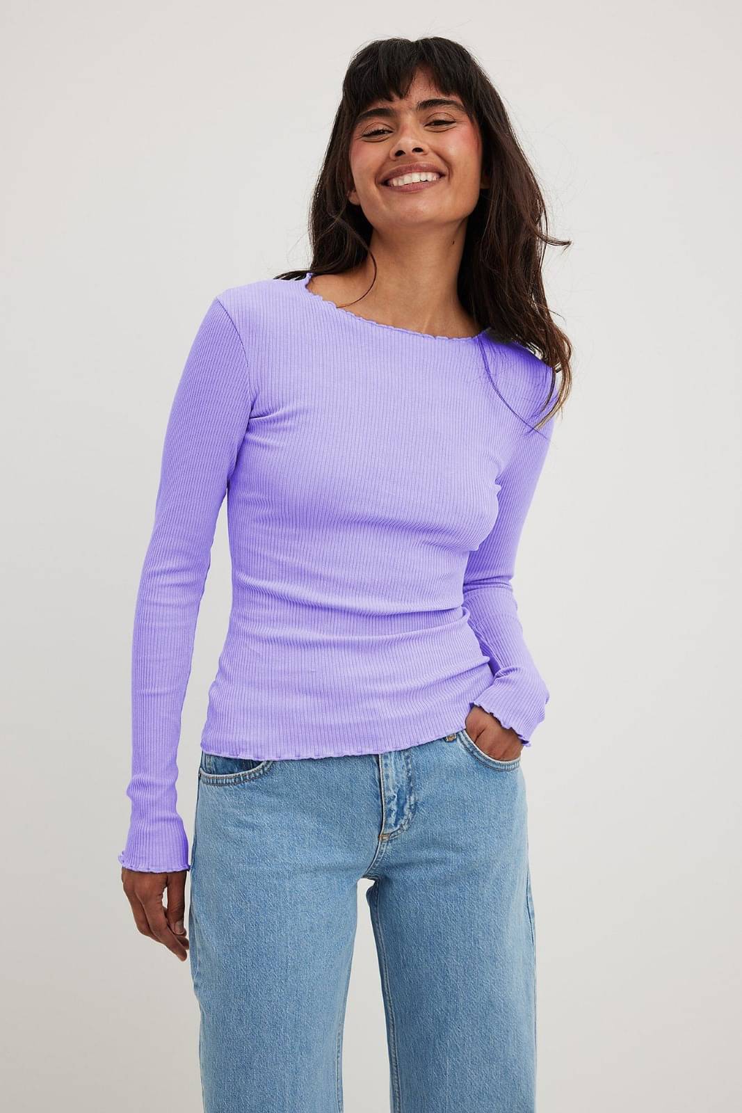 Redamancii Women's Cotton Blend Regular Top ( Purple ) Redamancii Women's Cotton Blend Regular Top ( Purple )