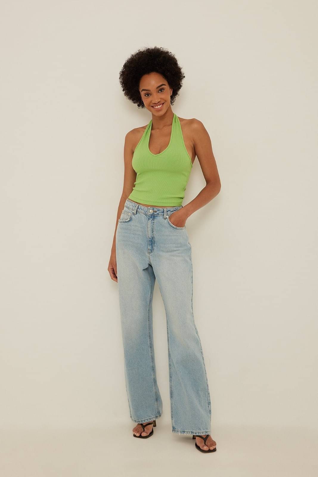 Redamancii Women's Cotton Blend Tank Top ( Green ) Redamancii Women's Cotton Blend Tank Top ( Green )