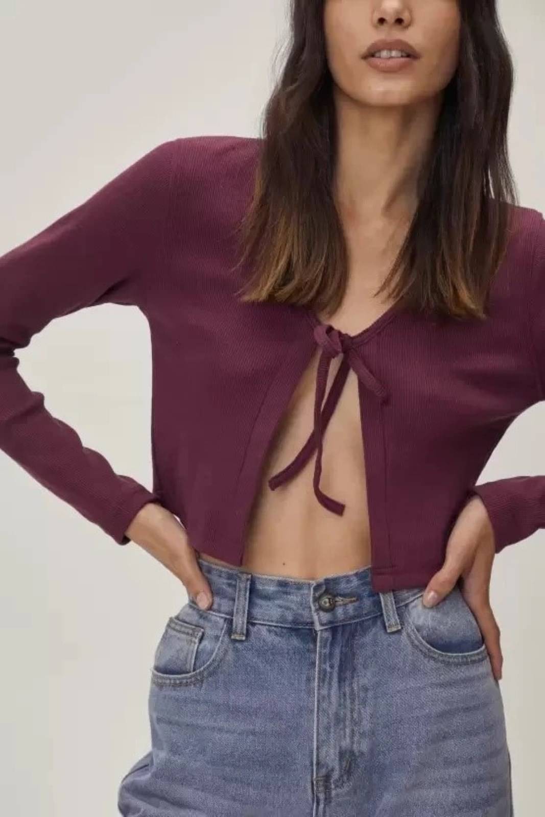     			Redamancii Women's Cotton Blend Regular Top ( Maroon )