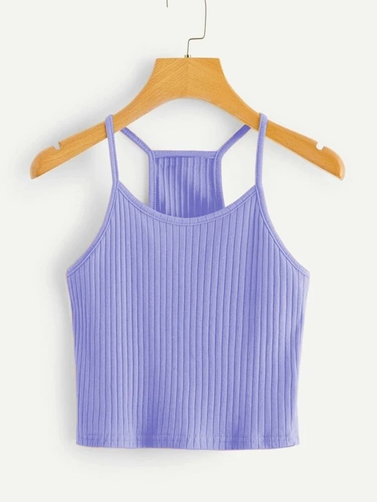Redamancii Women's Cotton Blend Tank Top ( Light Blue )     			Redamancii Women's Cotton Blend Tank Top ( Light Blue )