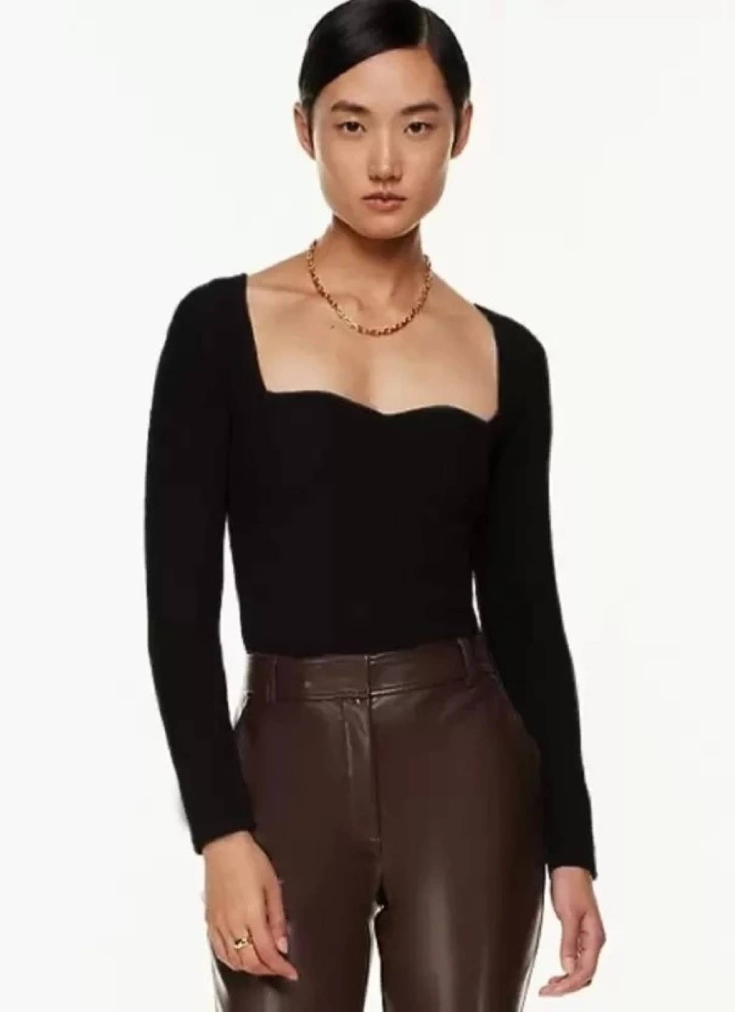     			Redamancii Women's Cotton Blend Regular Top ( Black )