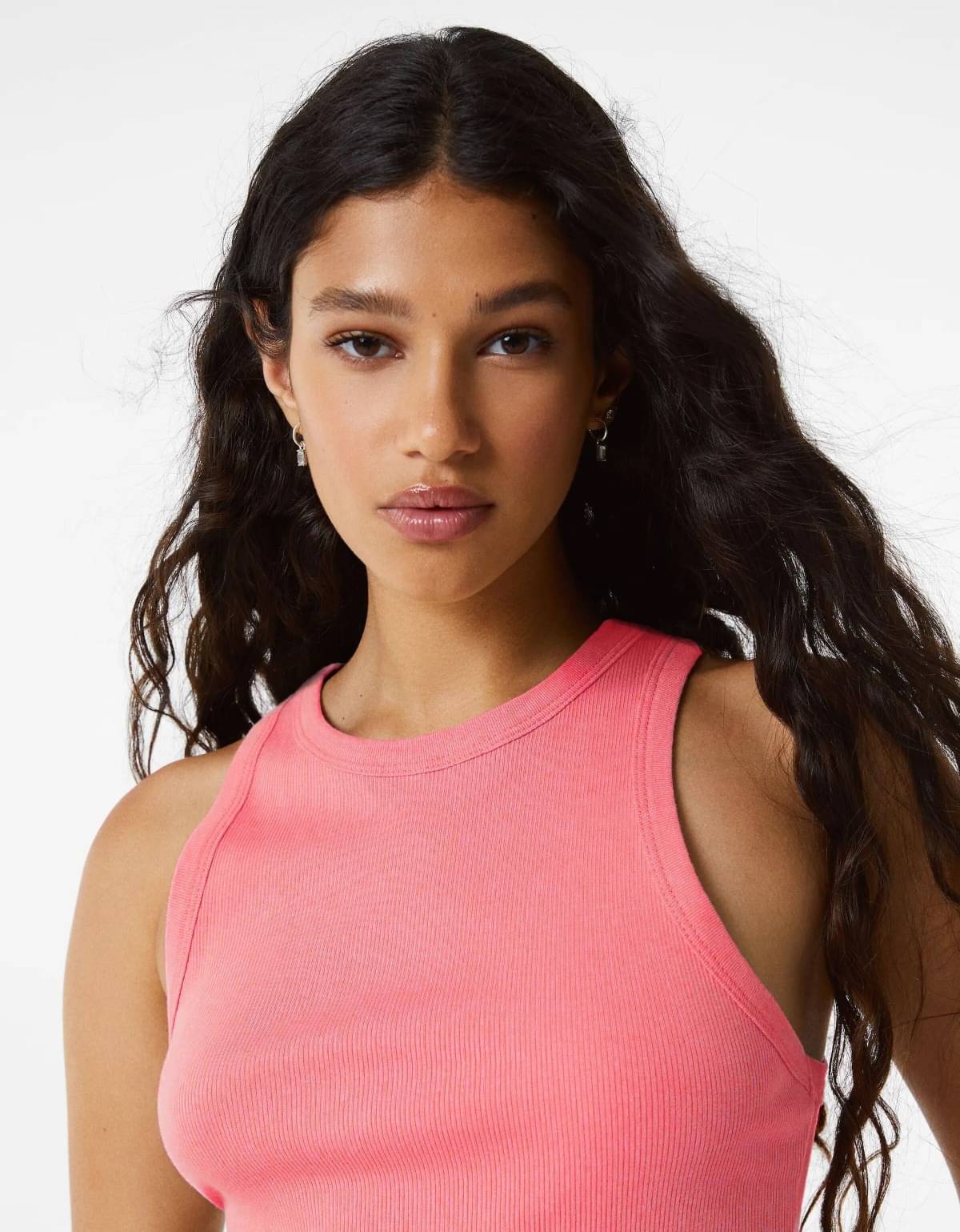     			Redamancii Women's Cotton Crop Top ( Pink )
