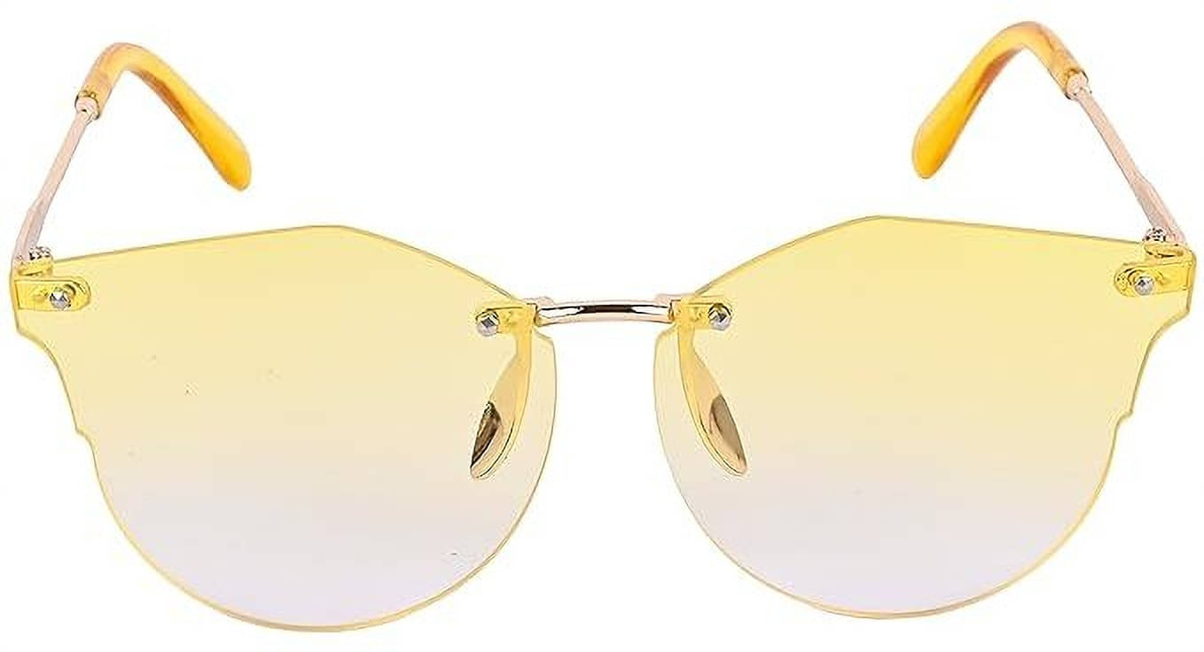     			Redex Gold Butterfly Sunglasses ( Pack of 1 )