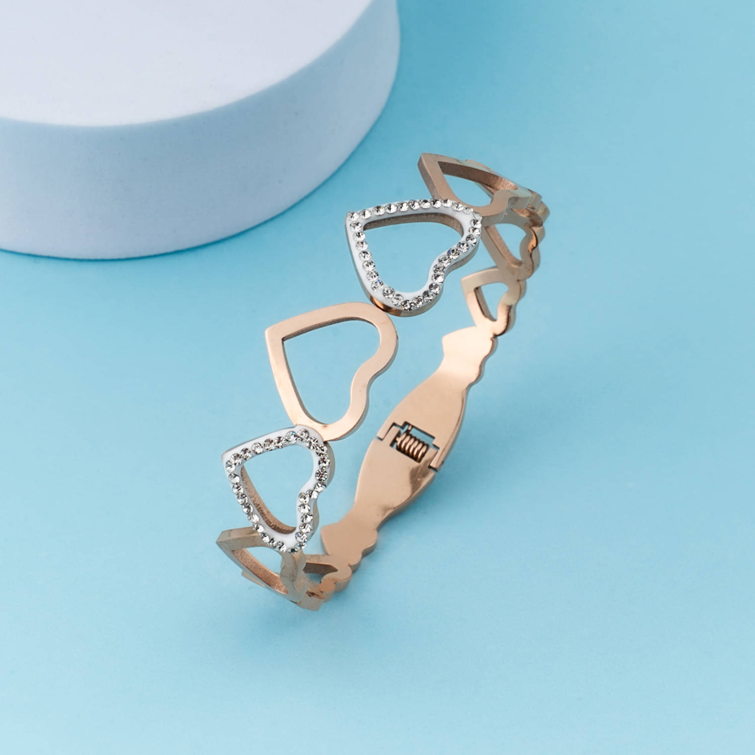 Rhosyn Rose Gold Bracelet ( Pack of 1 ) Rhosyn Rose Gold Bracelet ( Pack of 1 )