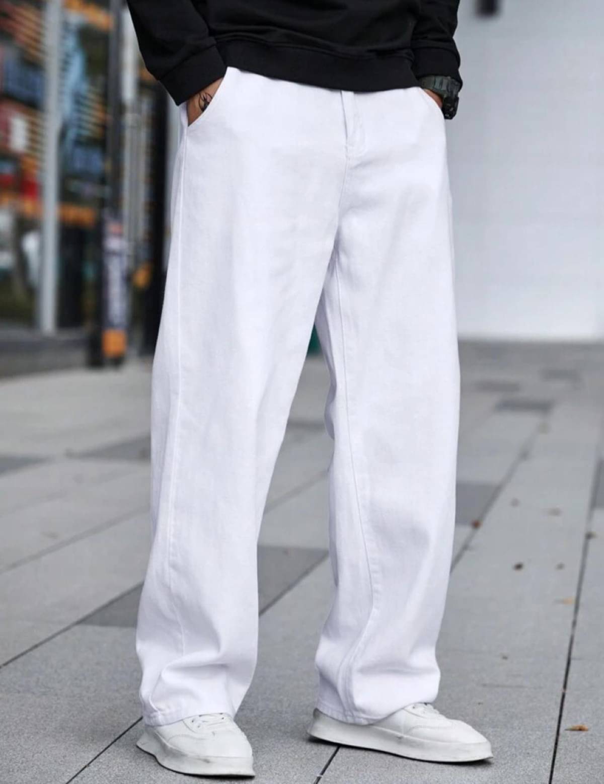     			SiNK DENIMS Clean Look Men's Jeans - White ( Pack of 1 )