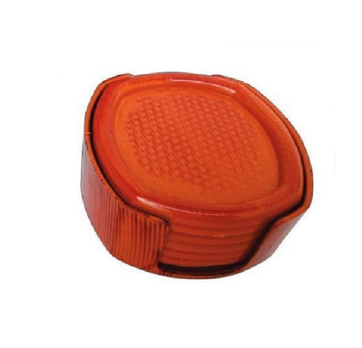     			SunLife Set of 6 PVC Coaster