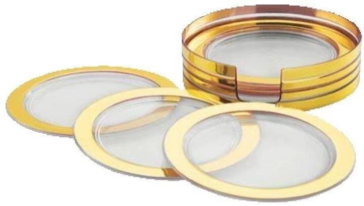     			SunLife Set of 6 PVC Coaster