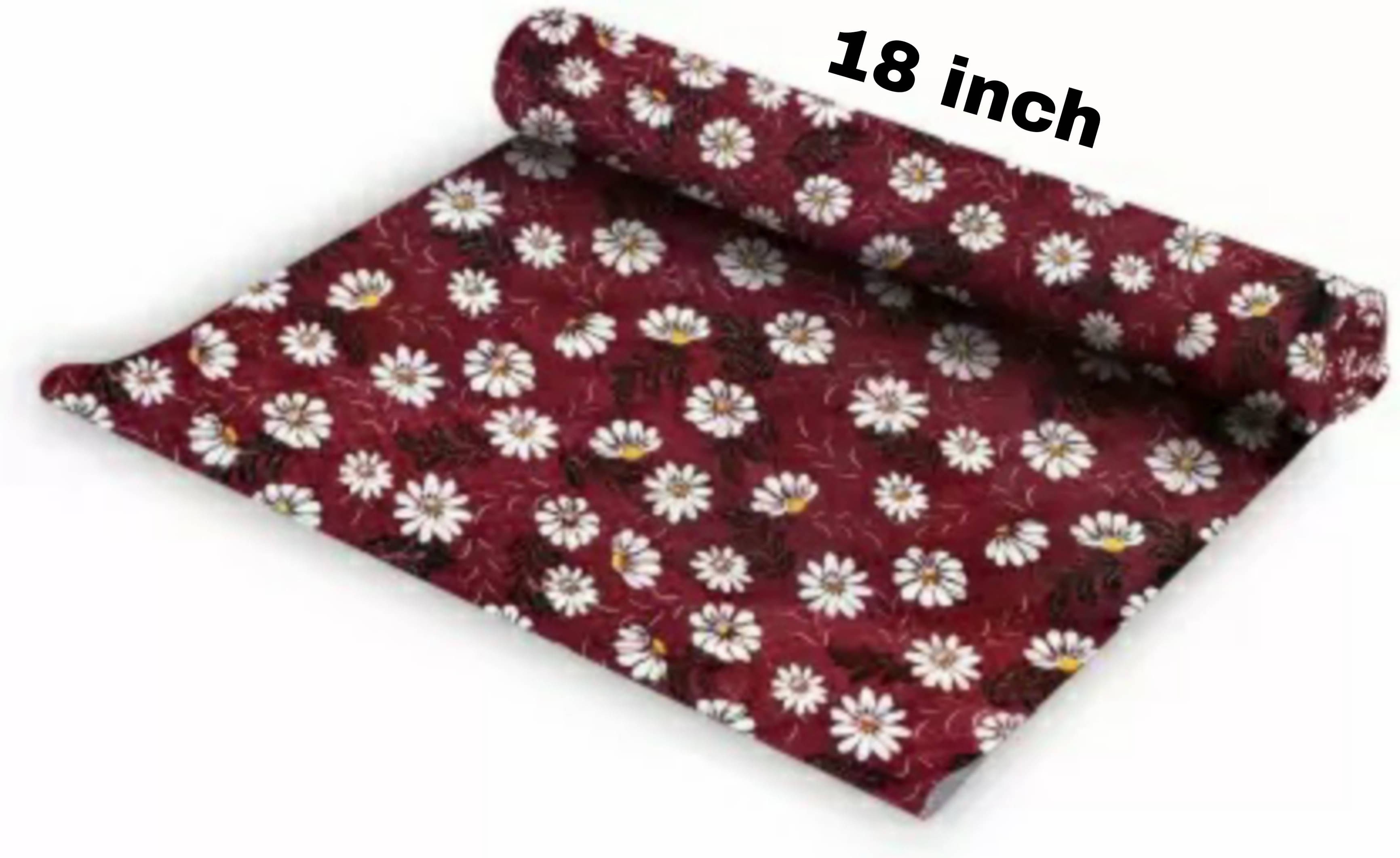 mopak decor Polyester Floral Fridge Mat & Cover ( 500 45 ) Pack of 1 - Red mopak decor Polyester Floral Fridge Mat & Cover ( 500 45 ) Pack of 1 - Red