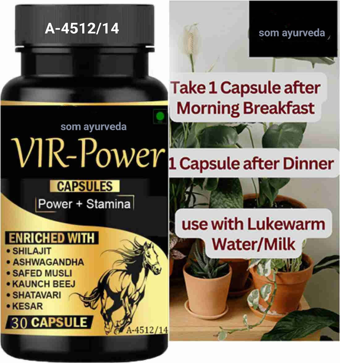     			som  ayurveda Capsules For Immunity ( Pack of 1 )