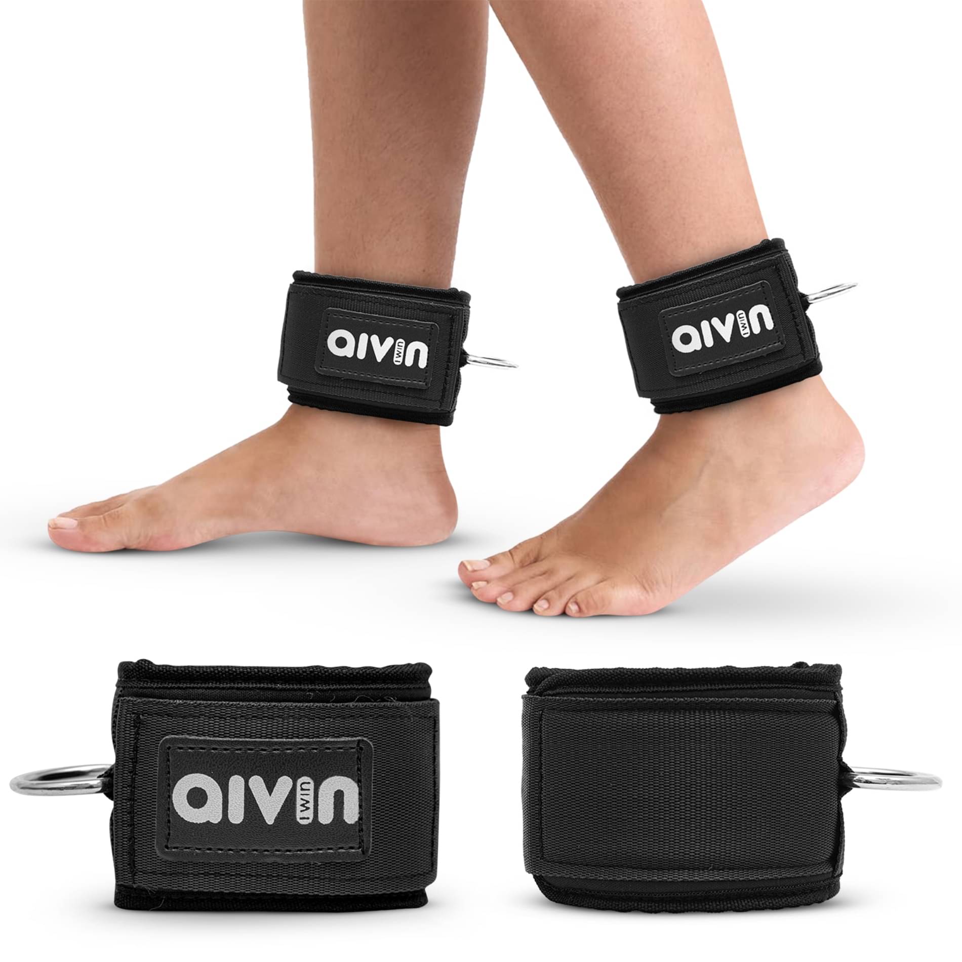     			Aivin Black Ankle Support ( Pack of 1 )
