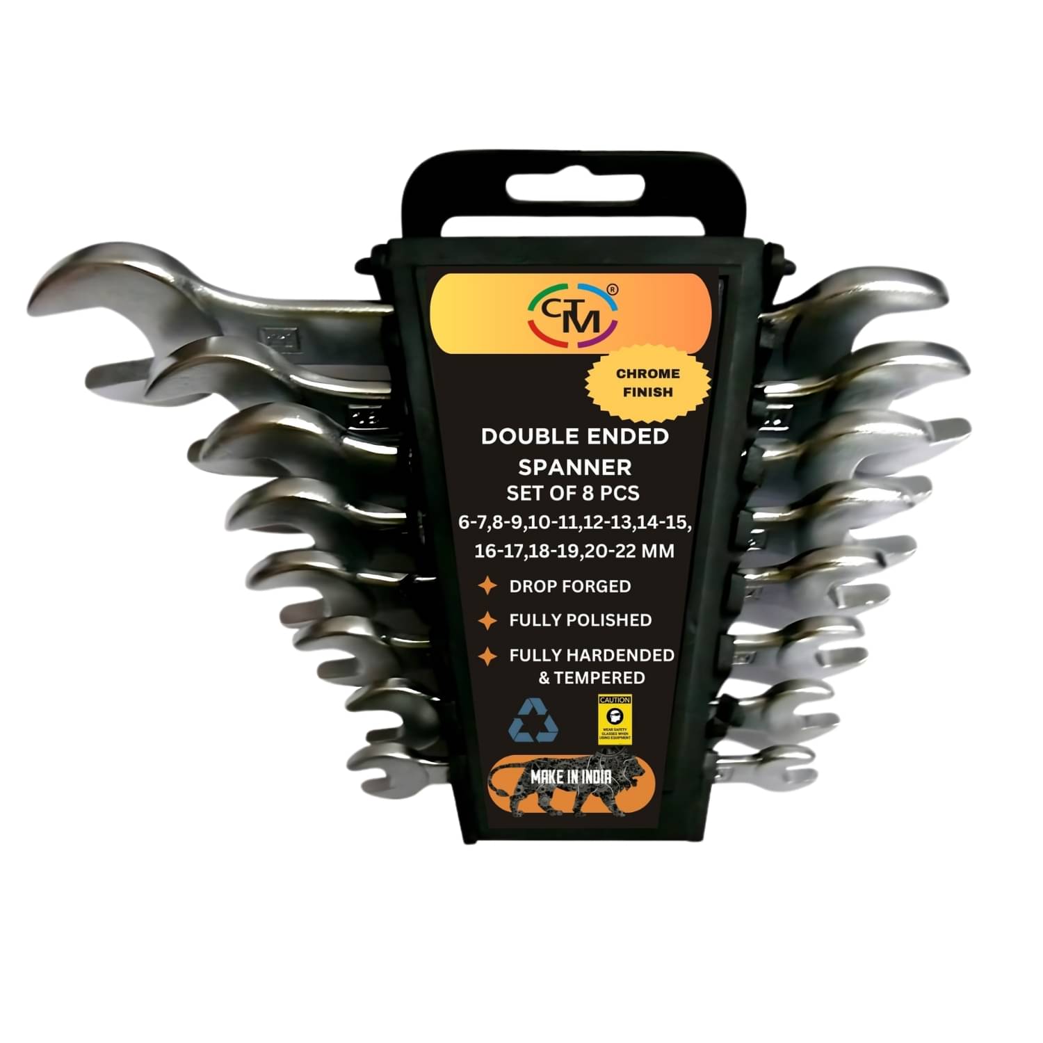 CTM Open End Spanner Set of 8 Pc CTM Open End Spanner Set of 8 Pc