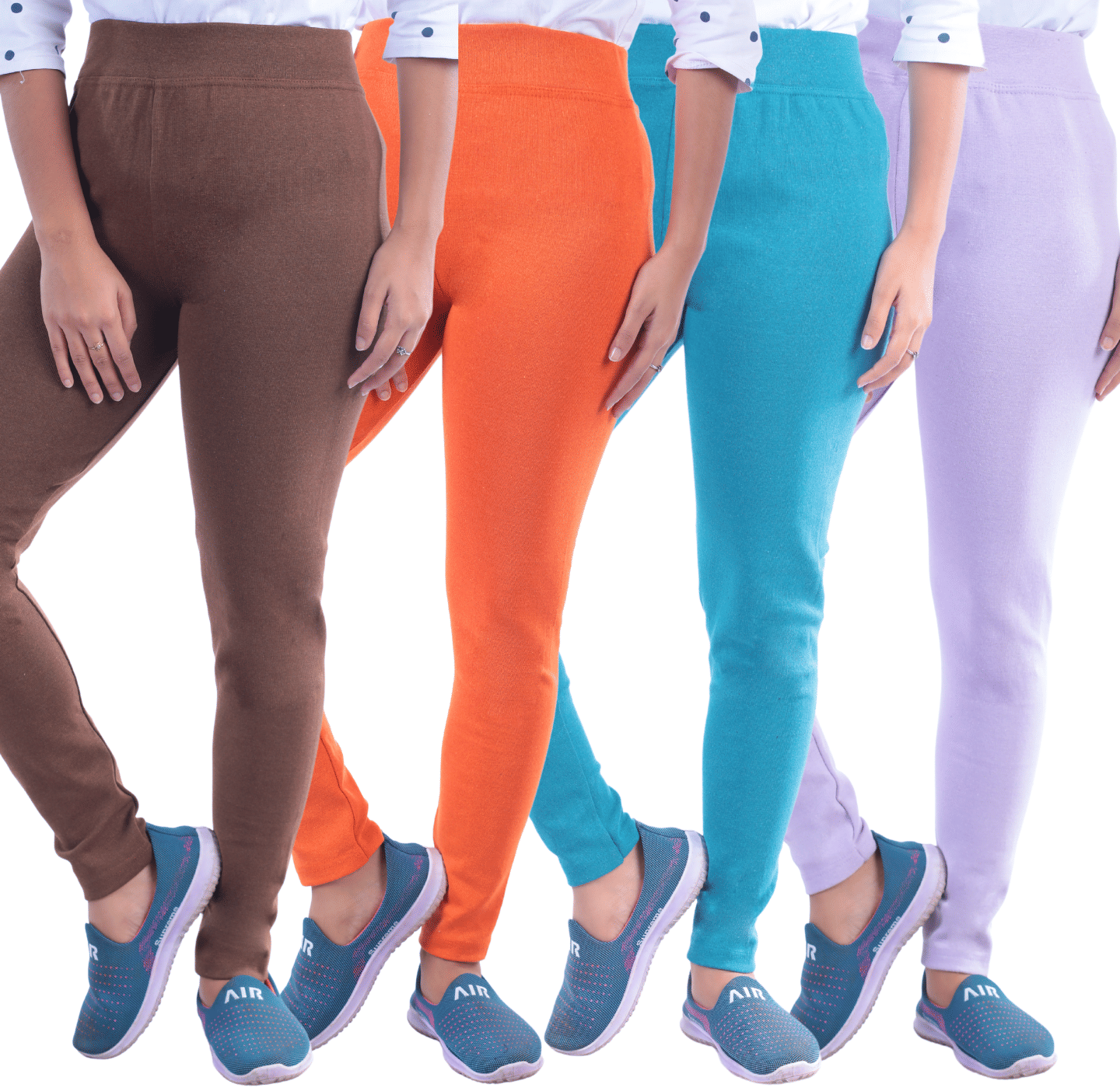     			KARARO Women Cotton Blend Skinny Fit Jegging