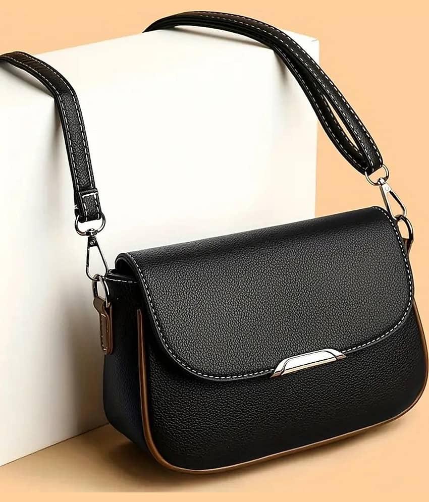 Generic Shoulder Bag Faux Leather Set of Multicolor