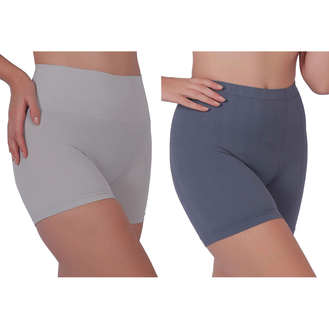 Pia Trends Pack of 2 Cotton Blend Women's Shaping Bottoms ( Light Grey,Grey ) Pia Trends Pack of 2 Cotton Blend Women's Shaping Bottoms ( Light Grey,Grey )