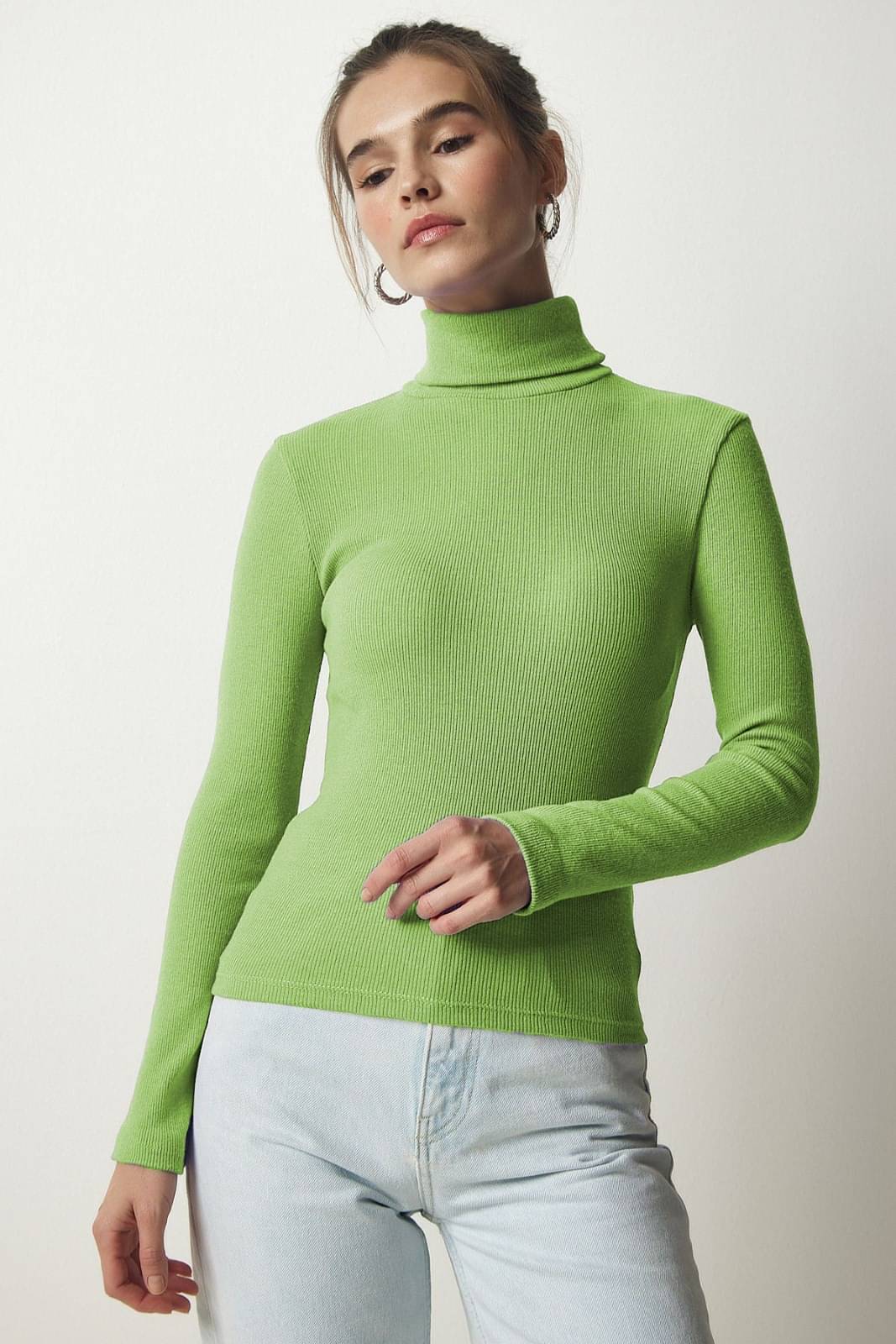     			Redamancii Women's Cotton Blend Regular Top ( Green )