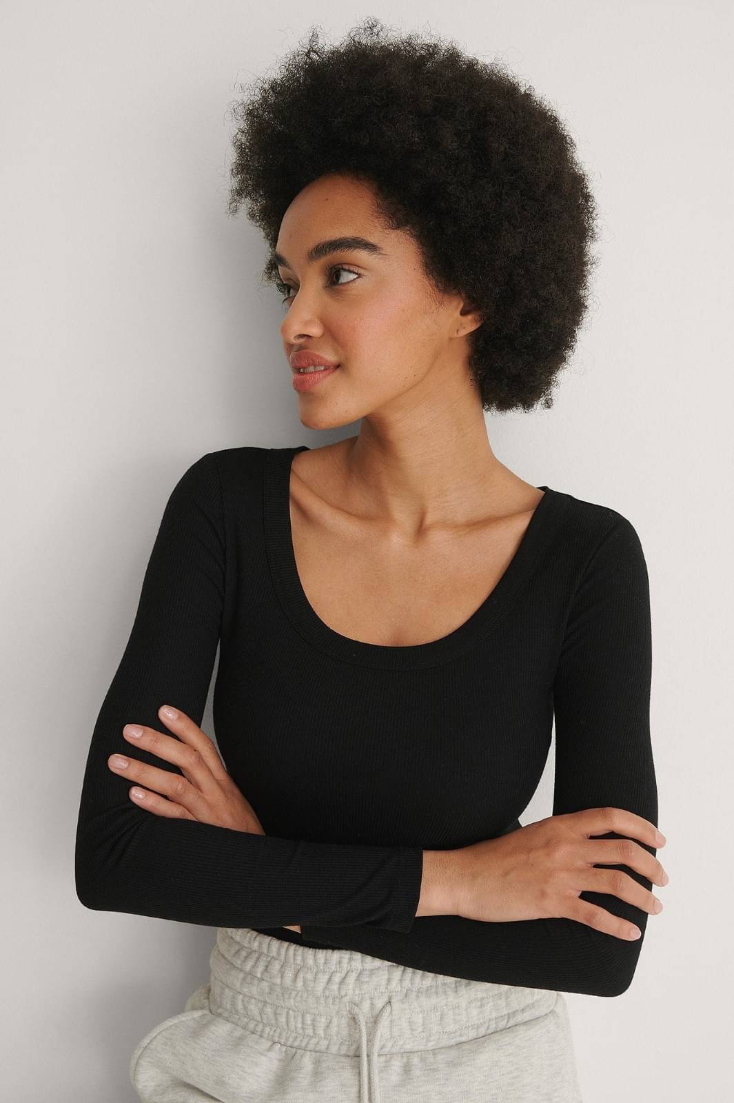 Redamancii Women's Cotton Blend Regular Top ( Black ) Redamancii Women's Cotton Blend Regular Top ( Black )
