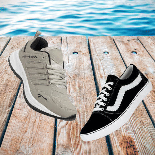     			Seafoot Grey Men's Outdoor Shoes