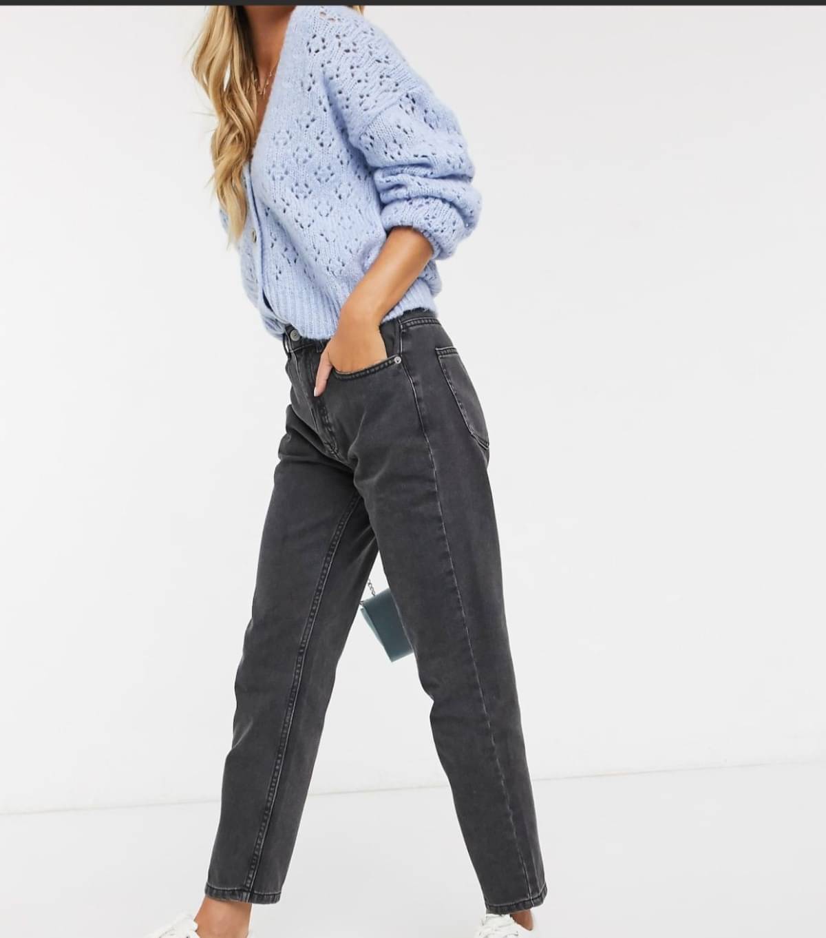     			SiNK DENIMS Women Mom Fit Waist Jeans