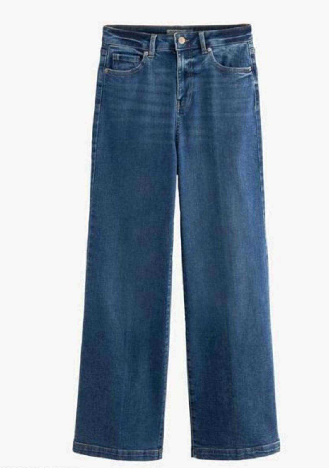     			SiNK DENIMS Women's Straight Fit High-Rise Jeans ( Dark Blue )