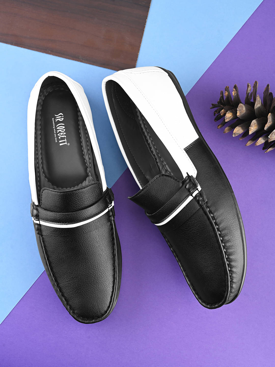     			Sir Corbett Black Men's Slip on