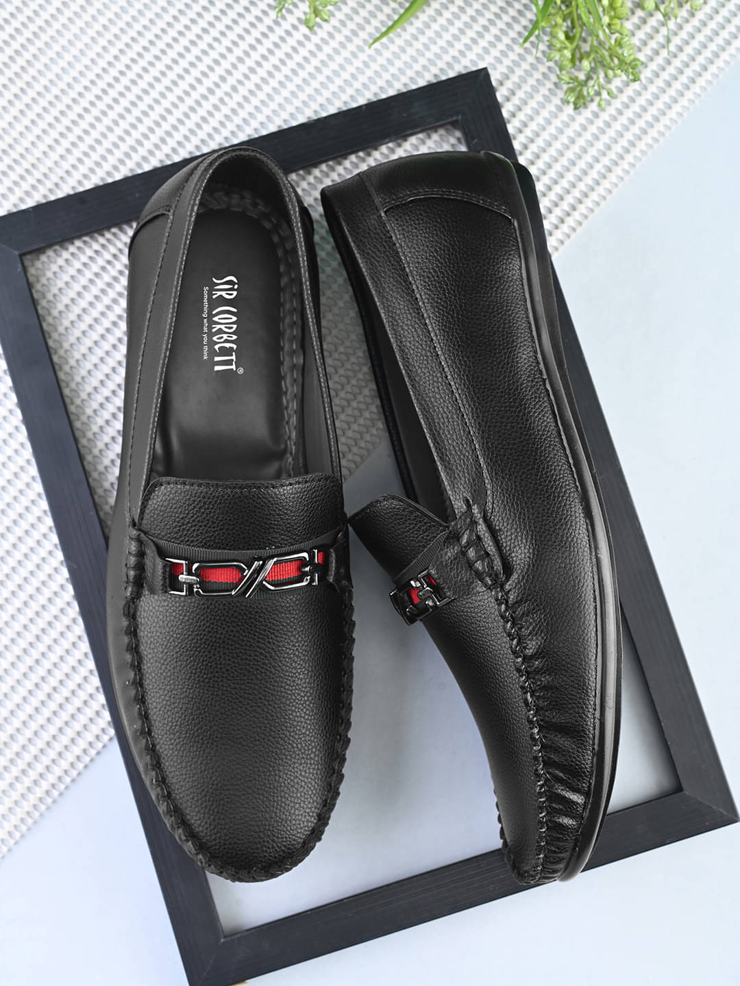     			Sir Corbett Black Men's Slip on