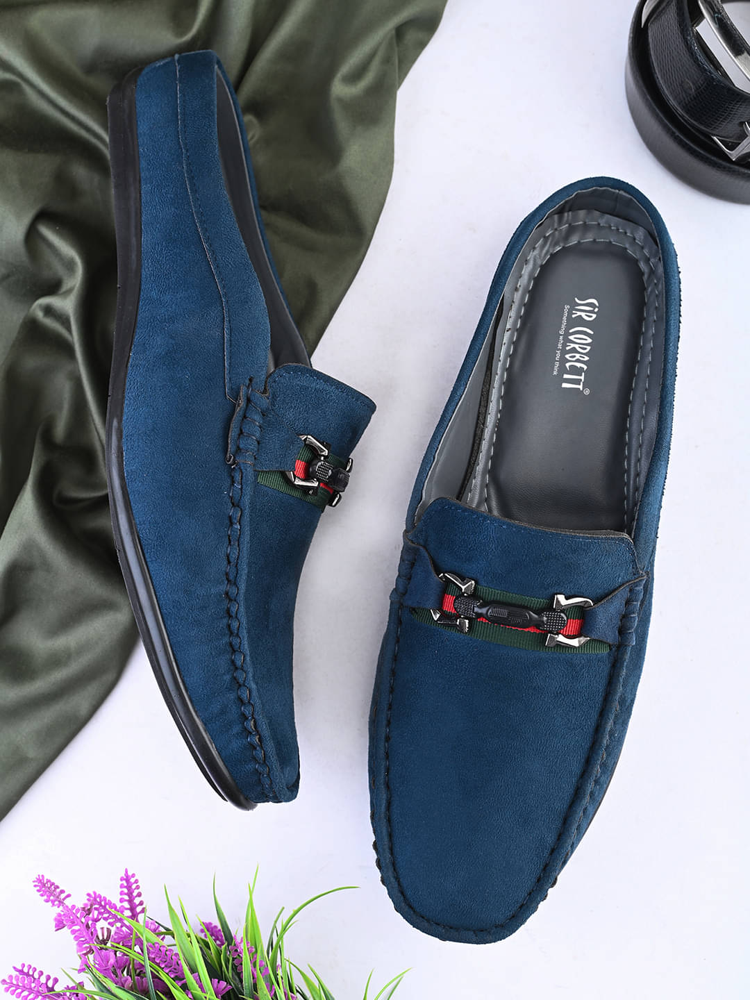     			Sir Corbett Blue Men's Slip on