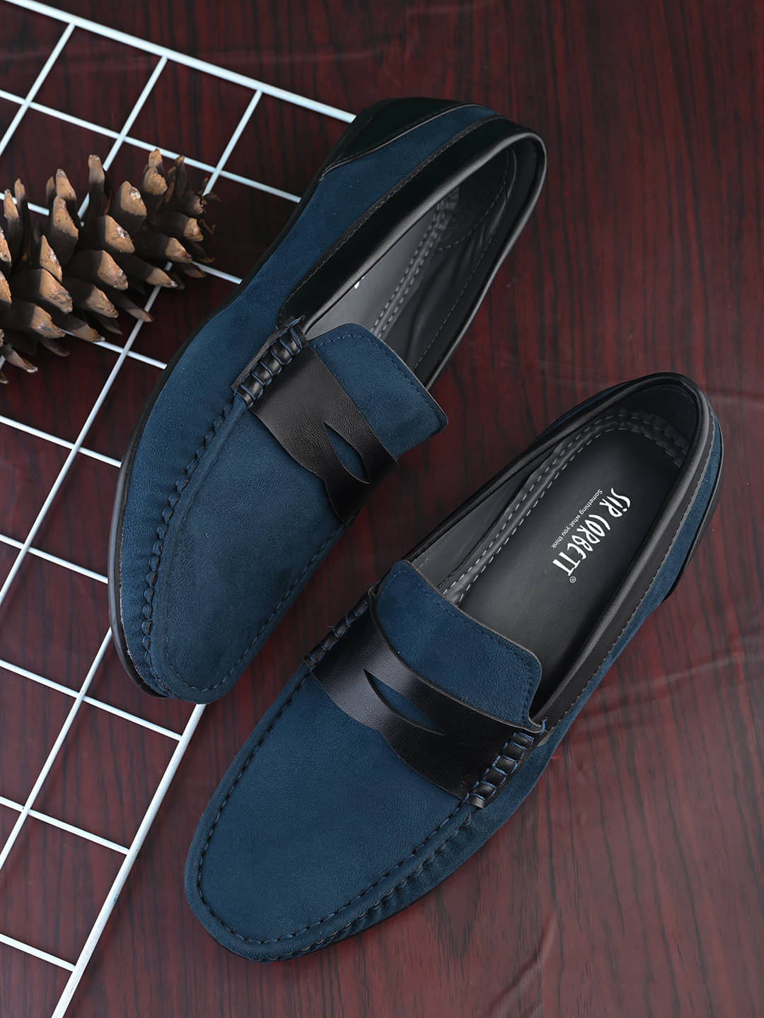     			Sir Corbett Blue Men's Slip on