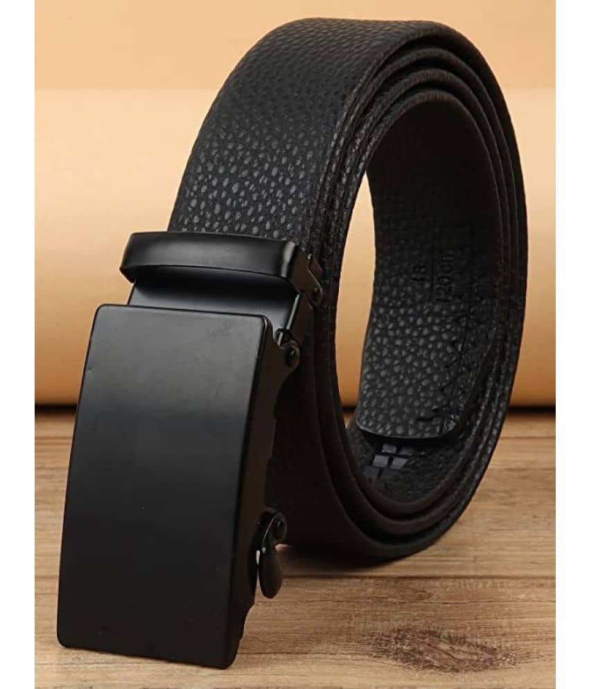 Sonrisa - Black PU Men's Casual Belt ( Pack of 1 )
