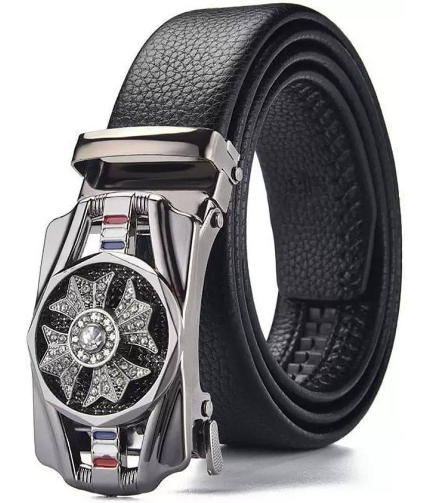     			Sonrisa - Black PU Men's Casual Belt ( Pack of 1 )