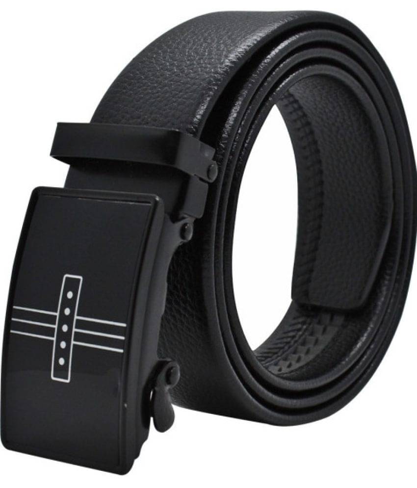     			Sonrisa - Black PU Men's Casual Belt ( Pack of 1 )