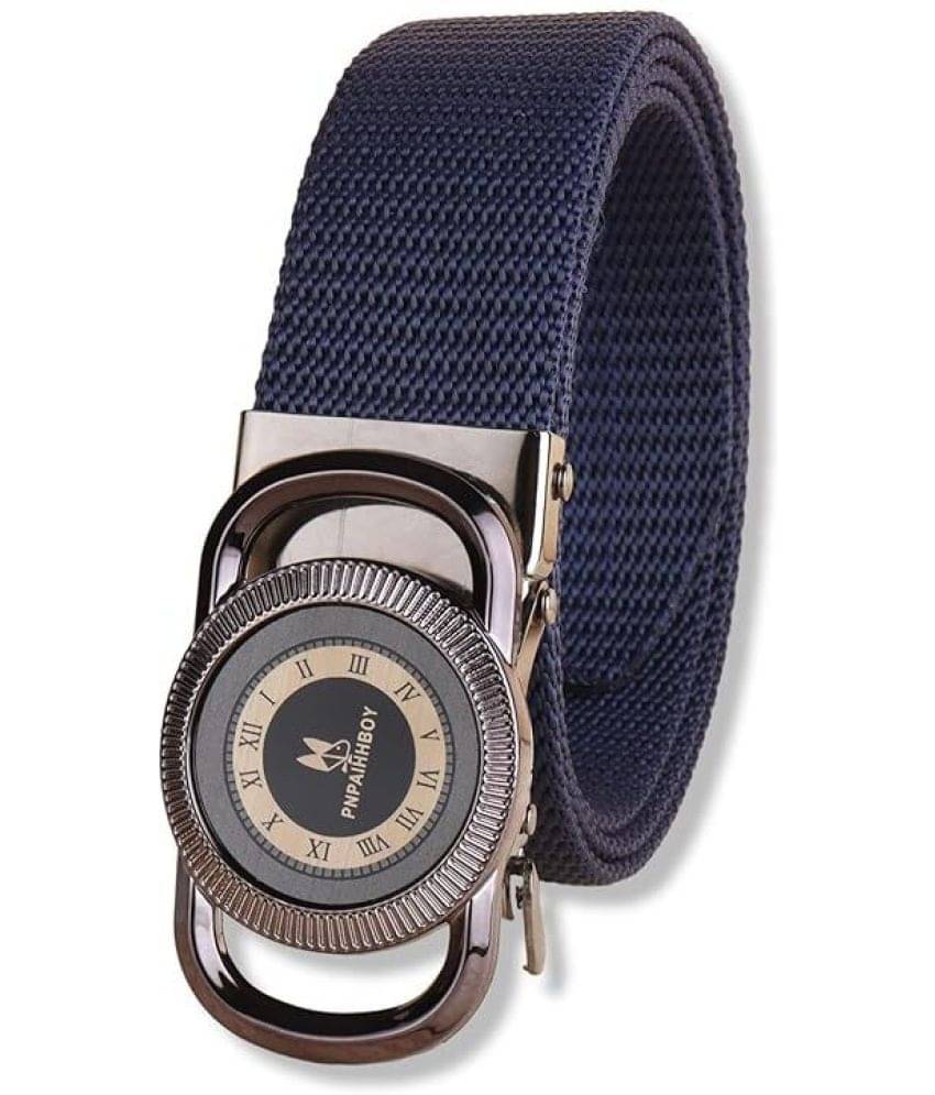 Sonrisa - Blue Nylon Men's Casual Belt ( Pack of 1 )     			Sonrisa - Blue Nylon Men's Casual Belt ( Pack of 1 )