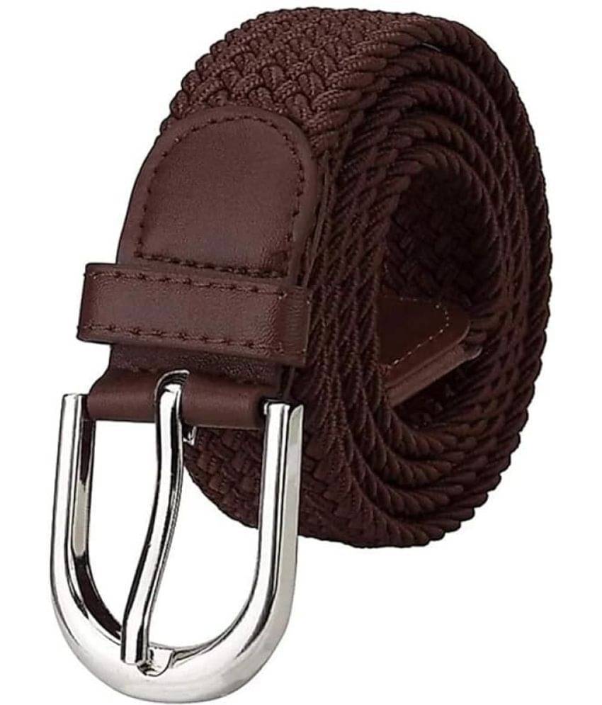     			Sonrisa - Brown Canvas Men's Casual Belt ( Pack of 1 )