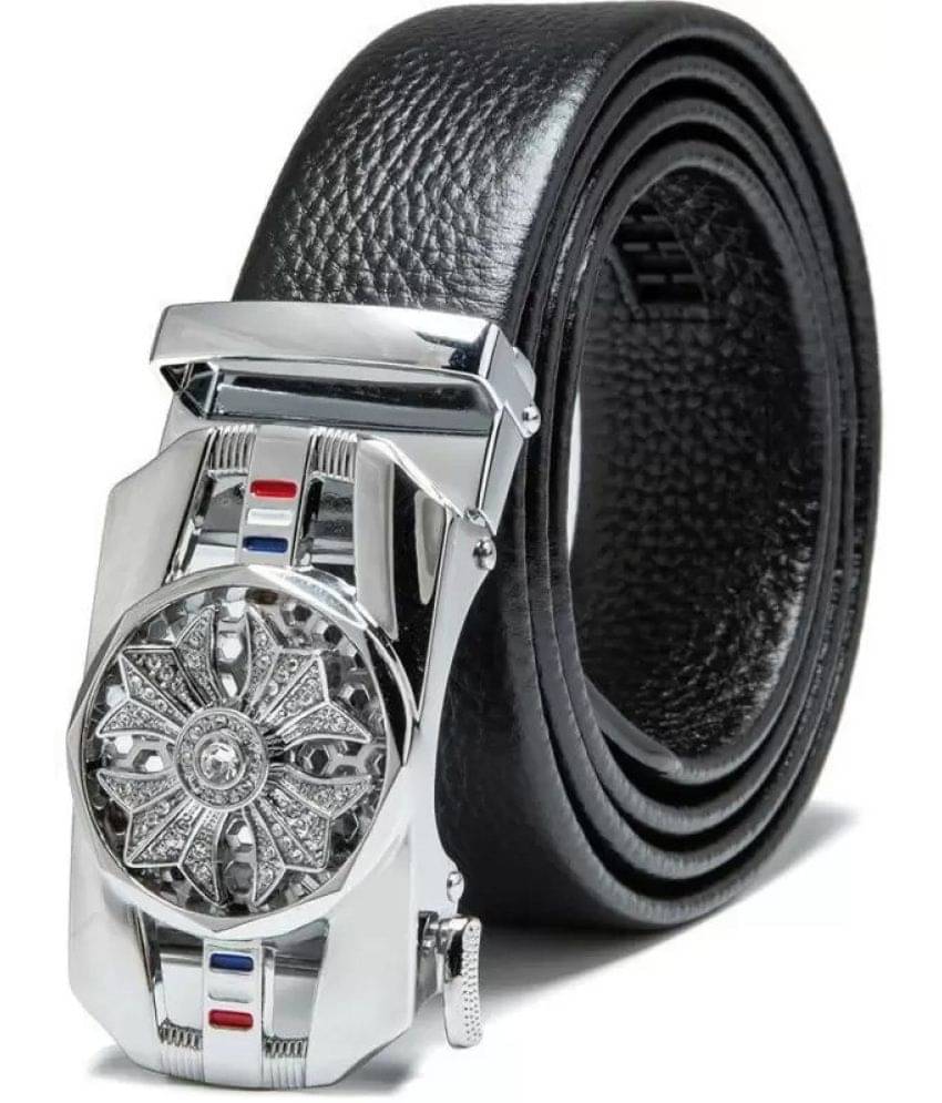 Sonrisa - Silver PU Men's Casual Belt ( Pack of 1 ) Sonrisa - Silver PU Men's Casual Belt ( Pack of 1 )