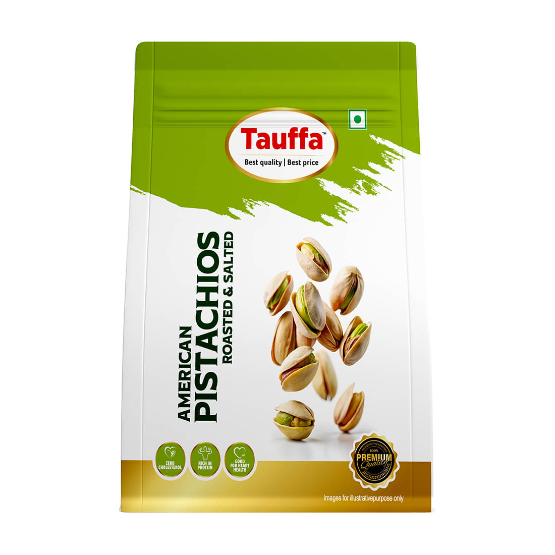 Tauffa Roasted & Salted Pistachios (American) 250g Tauffa Roasted & Salted Pistachios (American) 250g
