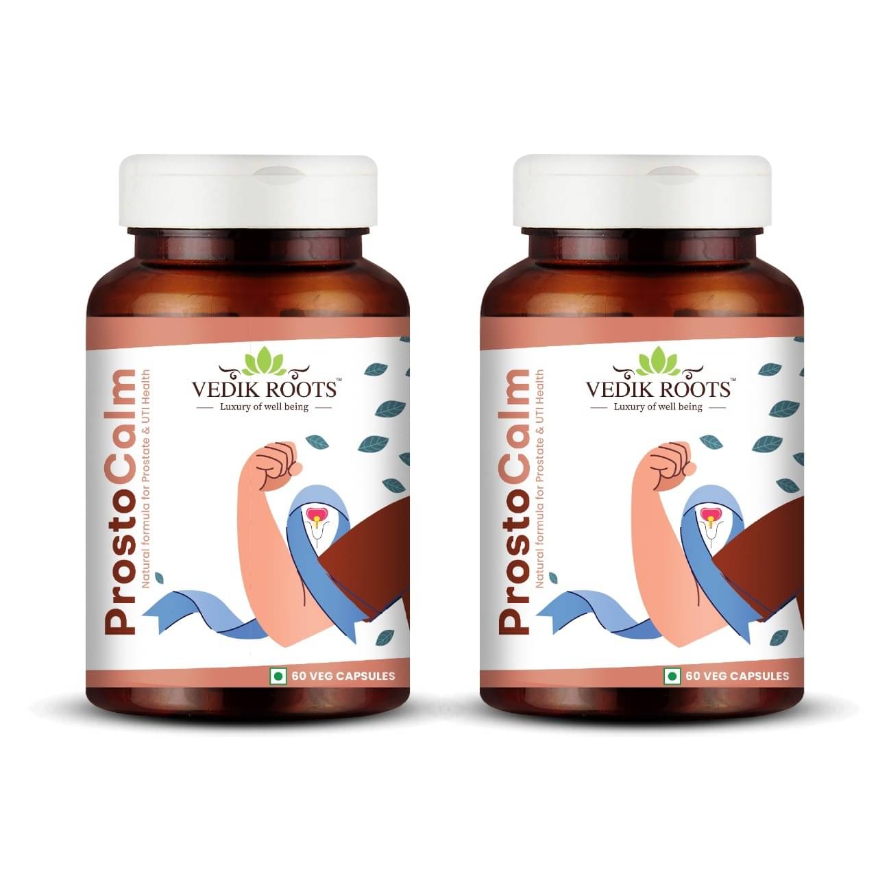 Vedikroots Prostate Capsule 500 mg Pack Of 2 Vedikroots Prostate Capsule 500 mg Pack Of 2