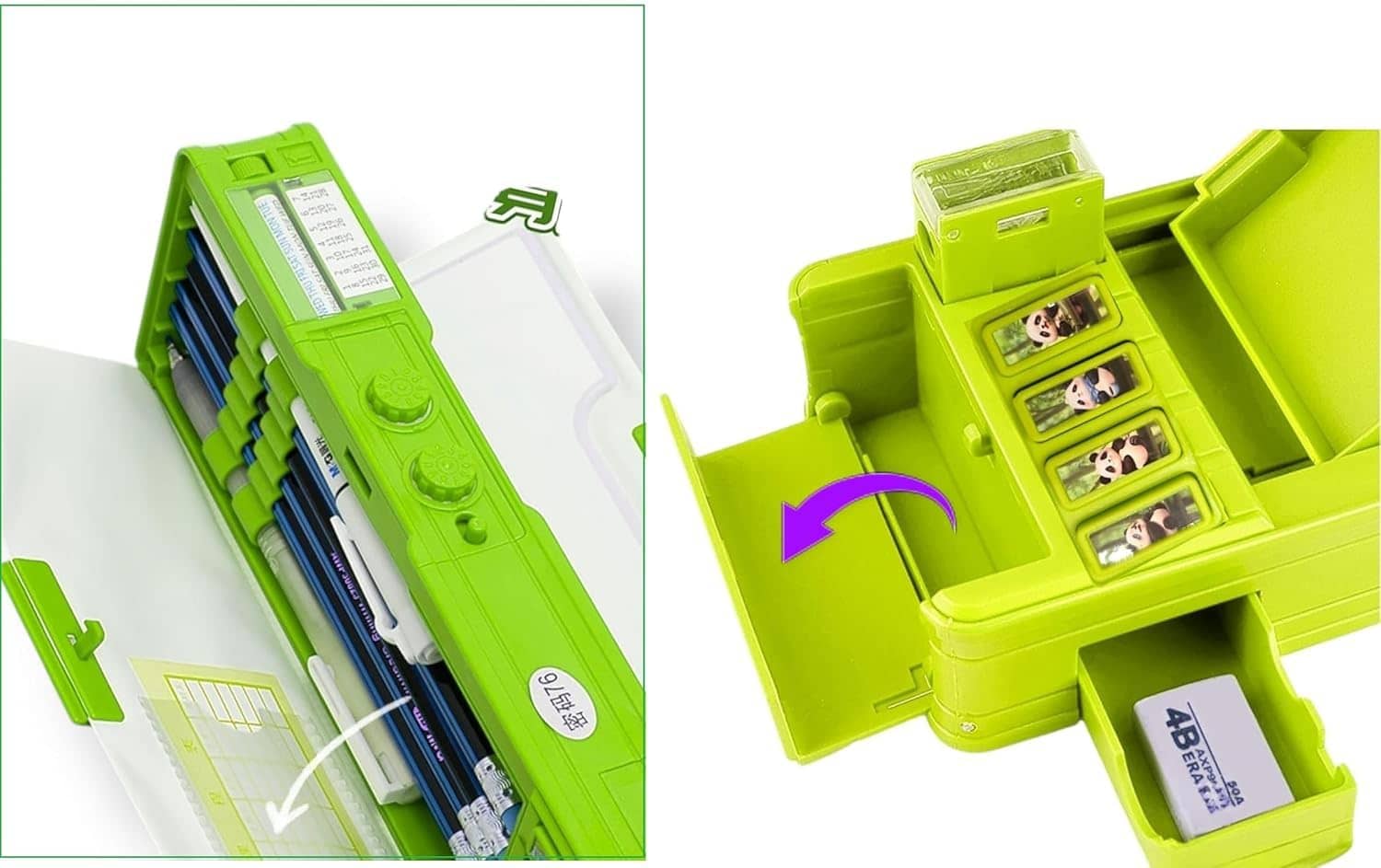 Buy Villy Multifunctional Panda Password Lock Double Sided Compass