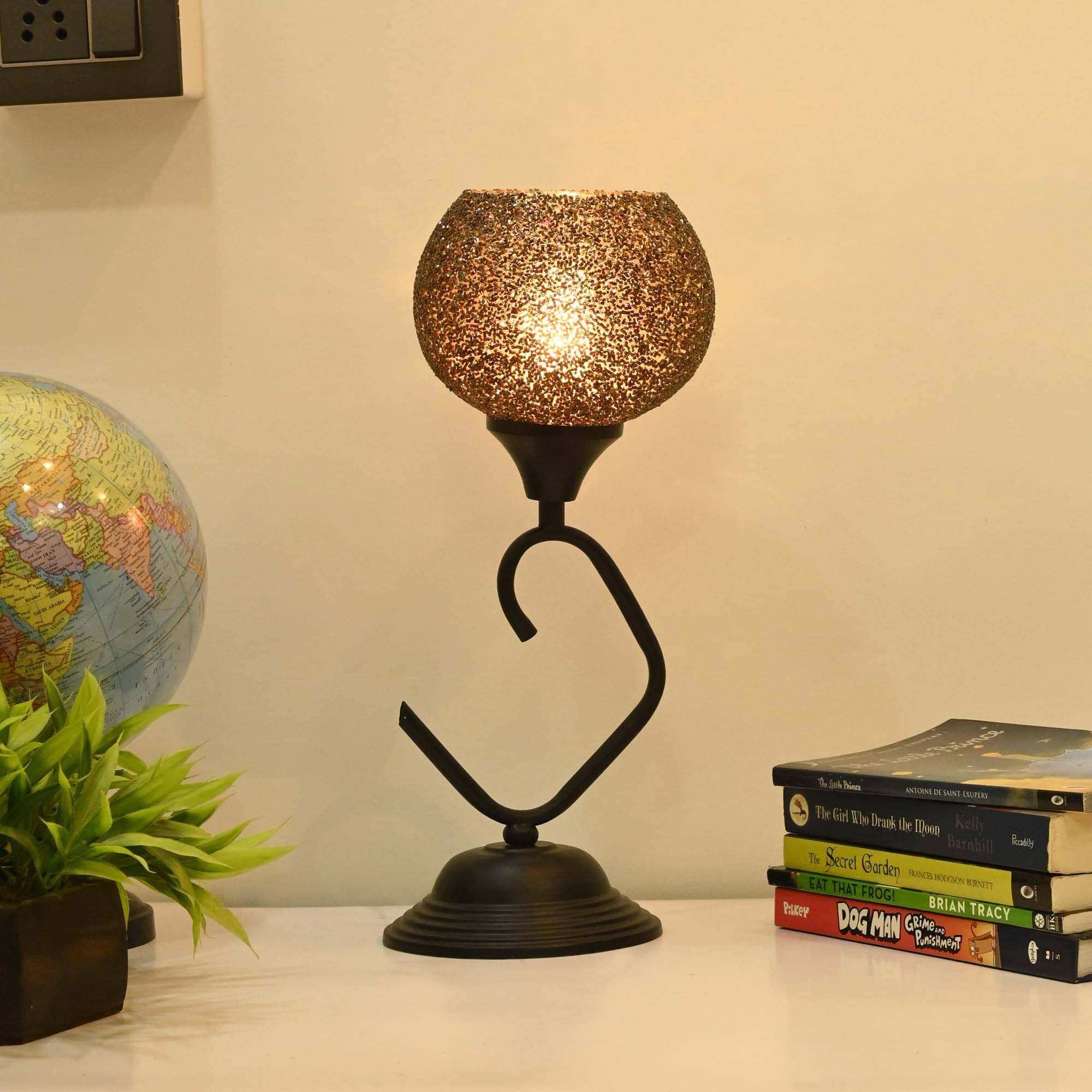 AFAST Black Decorative Table Lamp ( Pack of 1 ) AFAST Black Decorative Table Lamp ( Pack of 1 )