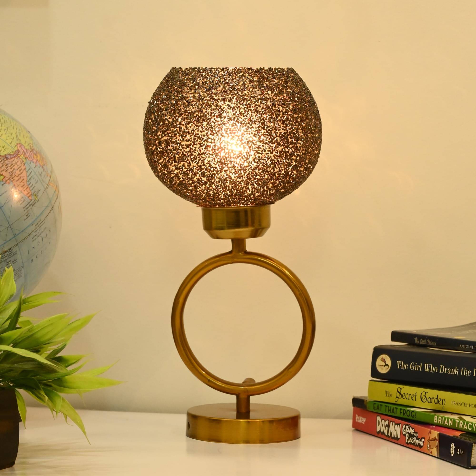     			AFAST Black Decorative Table Lamp ( Pack of 1 )