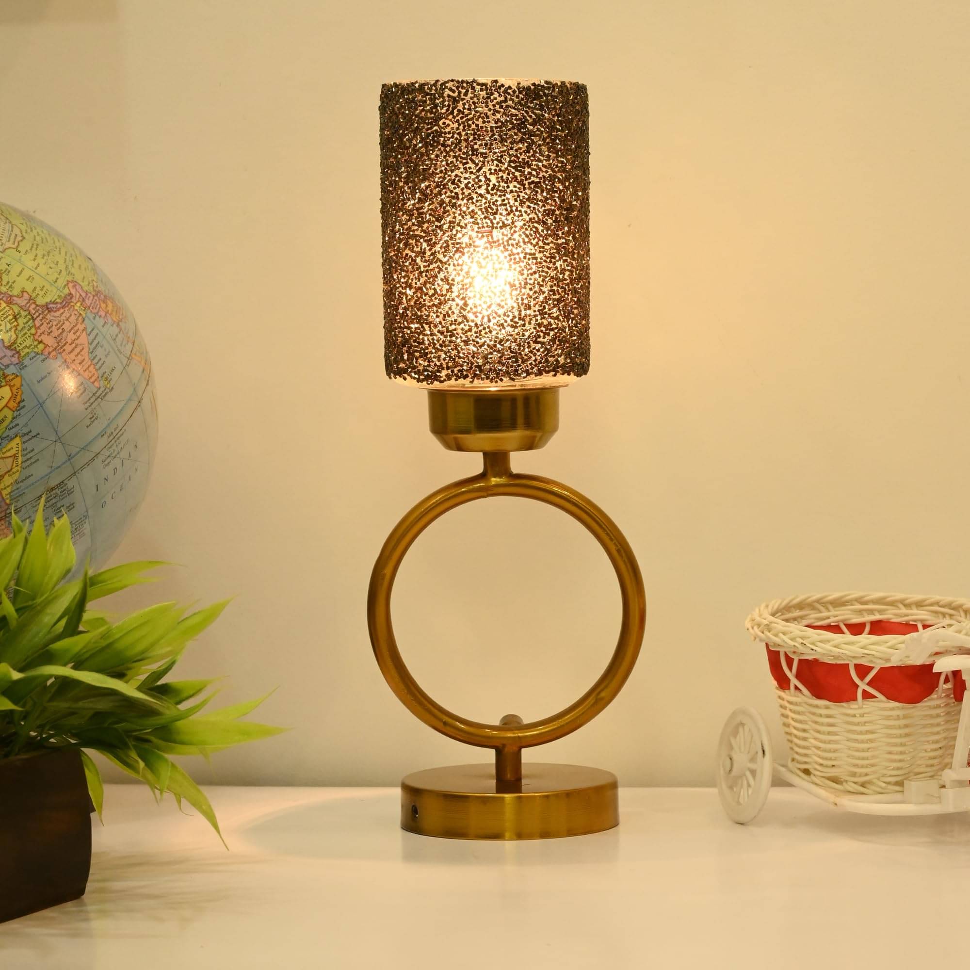 AFAST Black Decorative Table Lamp ( Pack of 1 ) AFAST Black Decorative Table Lamp ( Pack of 1 )