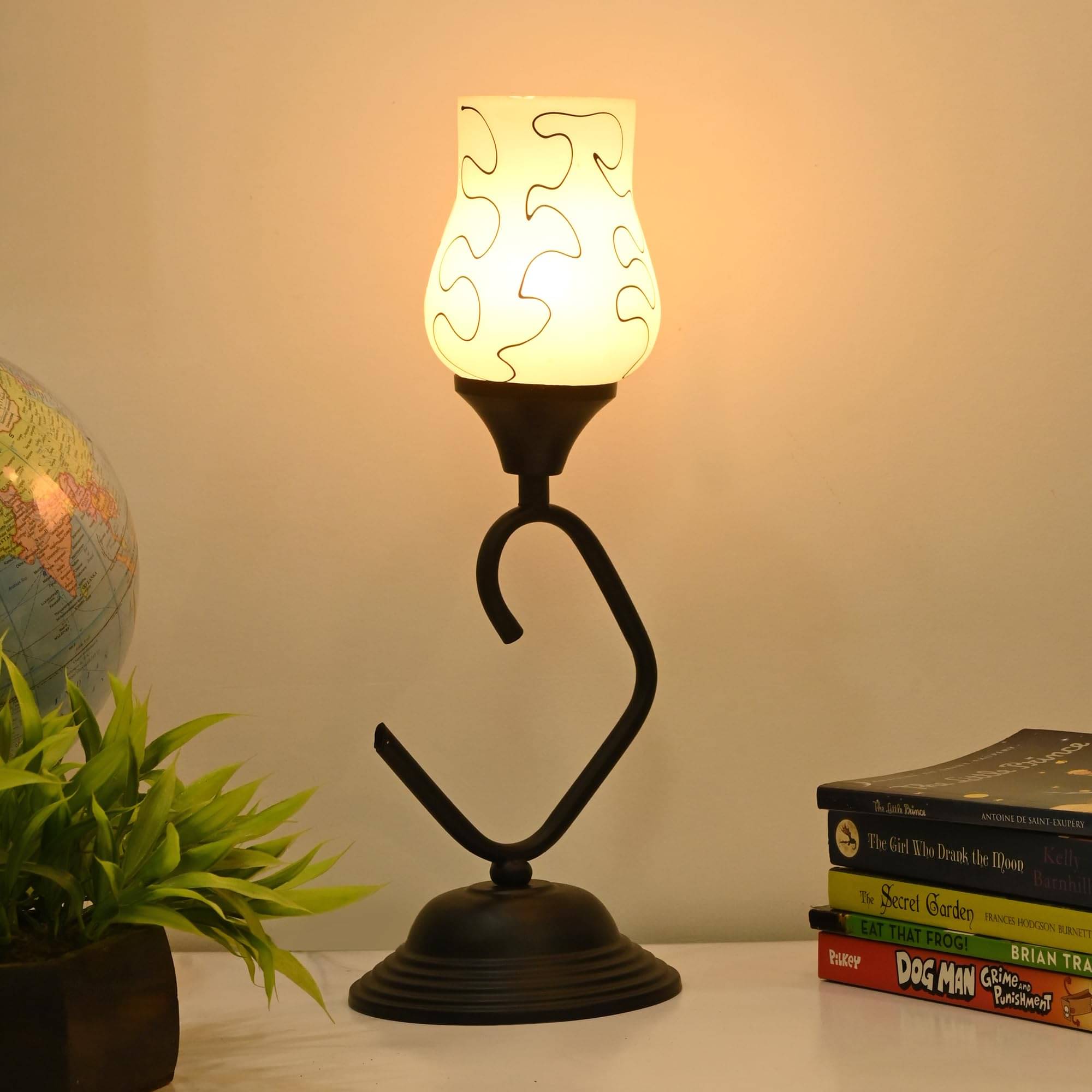 AFAST Black Decorative Table Lamp ( Pack of 1 ) AFAST Black Decorative Table Lamp ( Pack of 1 )