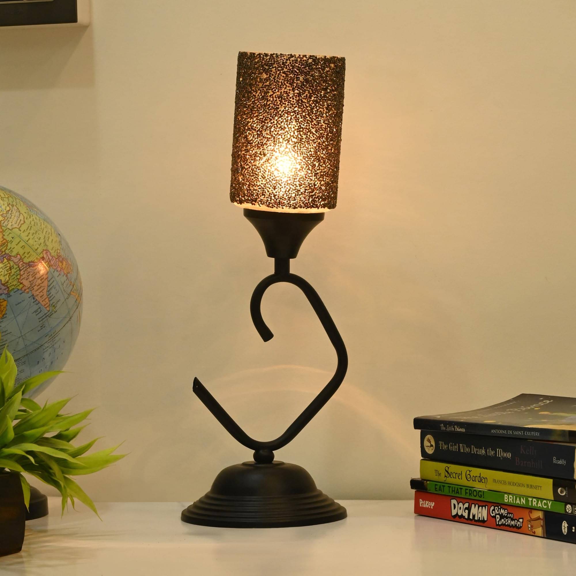 AFAST Black Decorative Table Lamp ( Pack of 1 ) AFAST Black Decorative Table Lamp ( Pack of 1 )