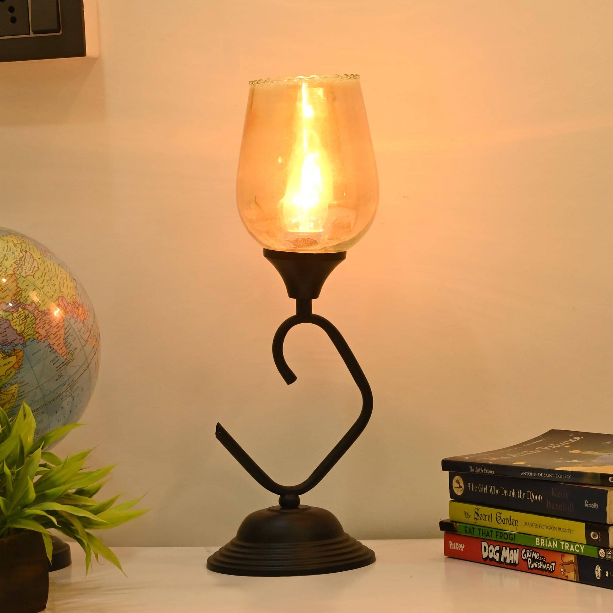 AFAST Gold Decorative Table Lamp ( Pack of 1 ) AFAST Gold Decorative Table Lamp ( Pack of 1 )