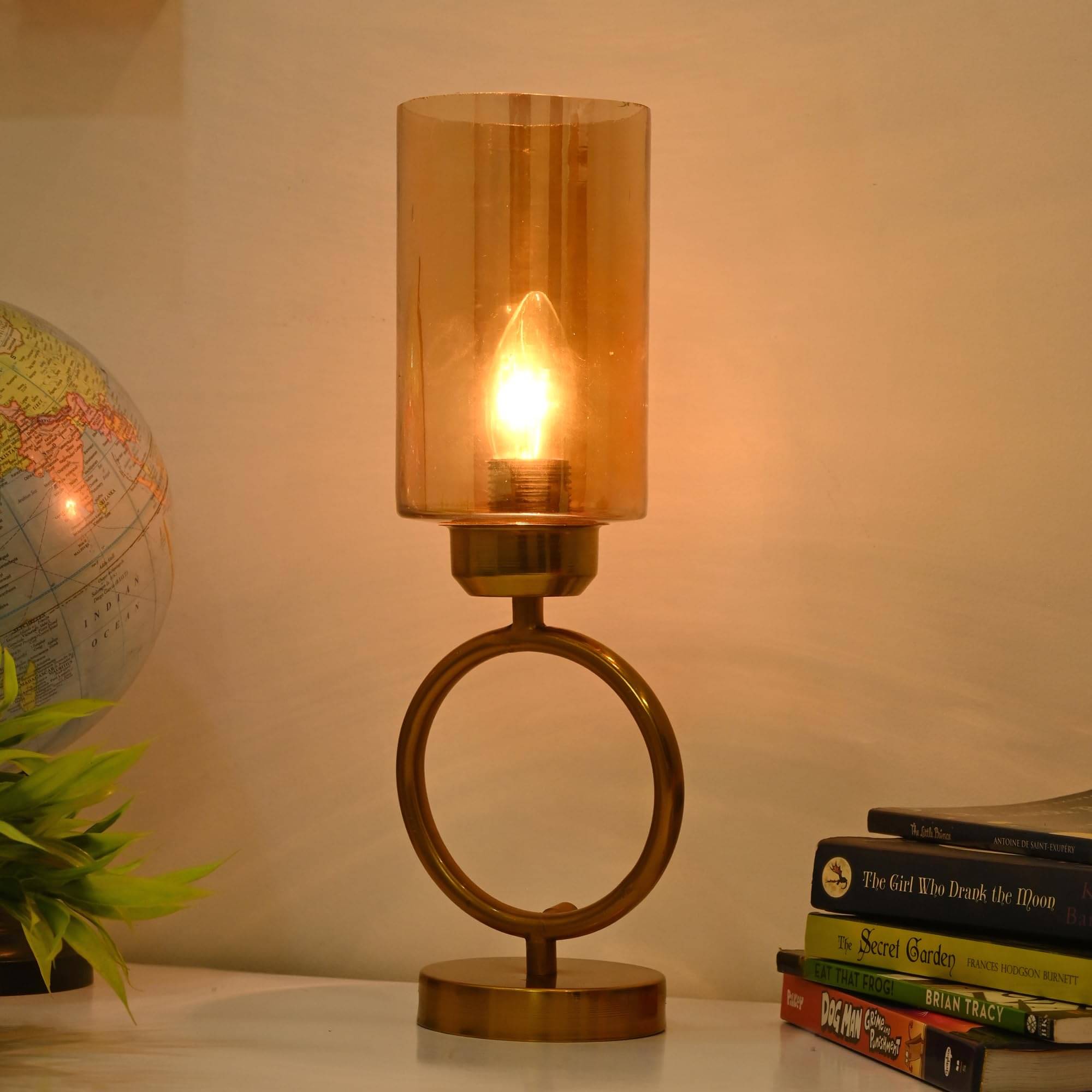 AFAST Gold Decorative Table Lamp ( Pack of 1 ) AFAST Gold Decorative Table Lamp ( Pack of 1 )