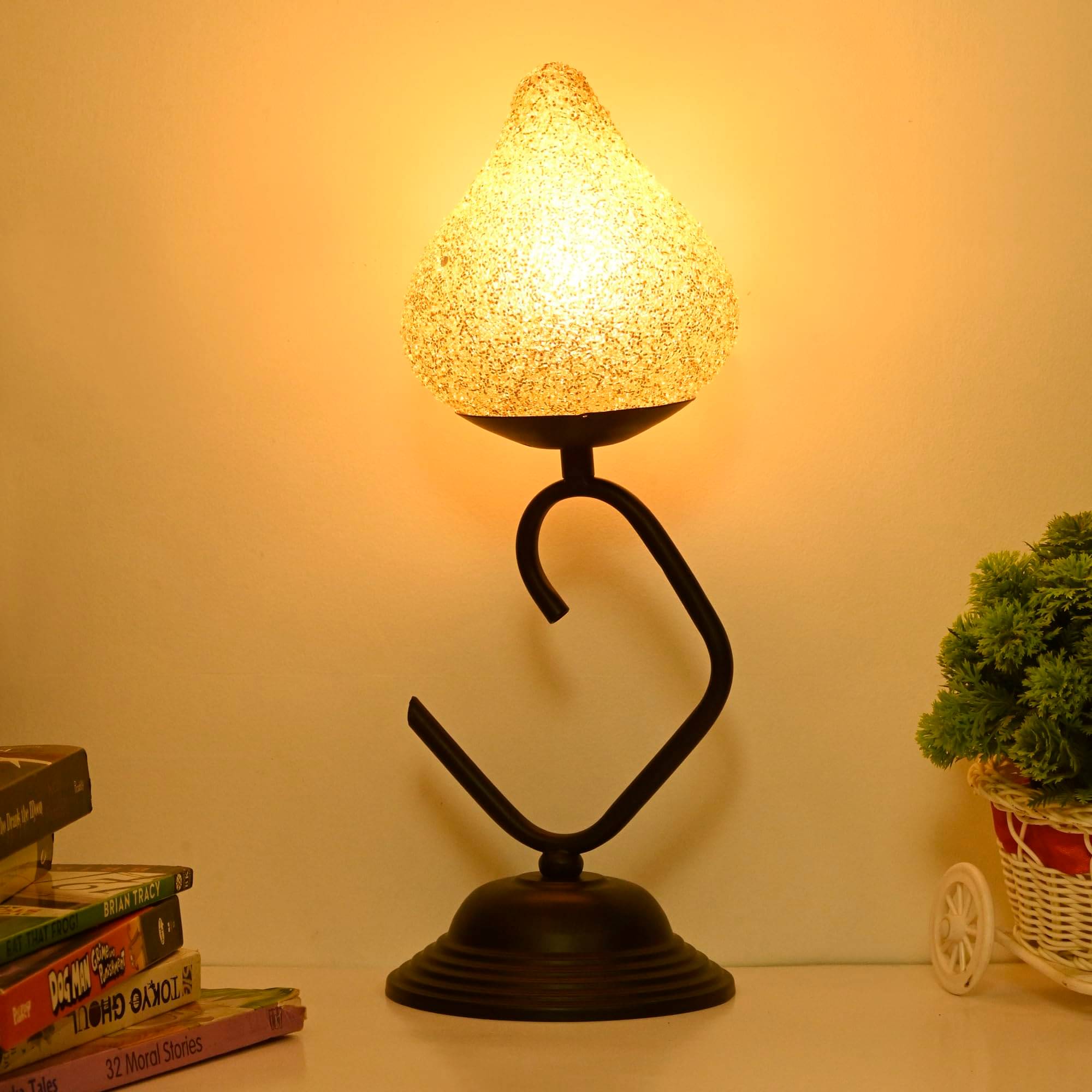 AFAST Gold Decorative Table Lamp ( Pack of 1 ) AFAST Gold Decorative Table Lamp ( Pack of 1 )
