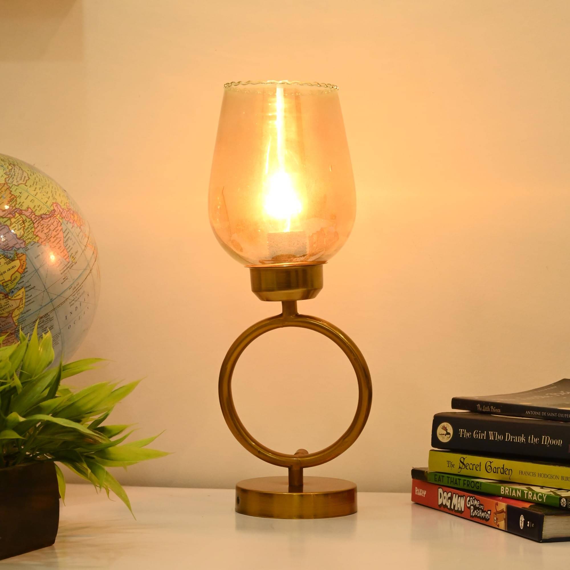 AFAST Gold Decorative Table Lamp ( Pack of 1 ) AFAST Gold Decorative Table Lamp ( Pack of 1 )