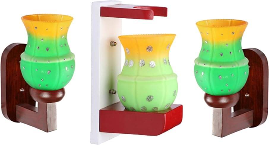 AFAST Multicolor Up Light Wall Lamp ( Pack of 3 ) AFAST Multicolor Up Light Wall Lamp ( Pack of 3 )